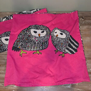 IKEA Gulort OWL Cushion COVER Pillow Sham 20" x 20" GULÖRT - set of 2
